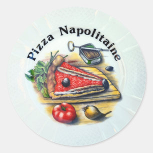 Adesivo Pizza Napolitaine.