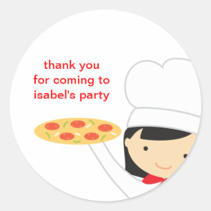 Adesivo Pizza Party Girl Stickers