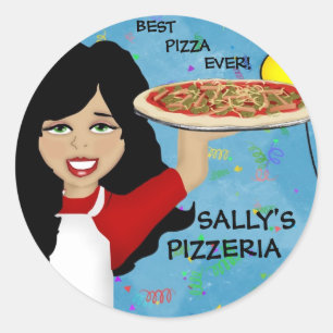 Adesivo Pizza Party Stickers