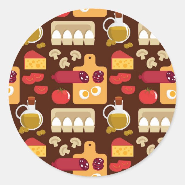 Adesivo Pizza Pattern (Frente)