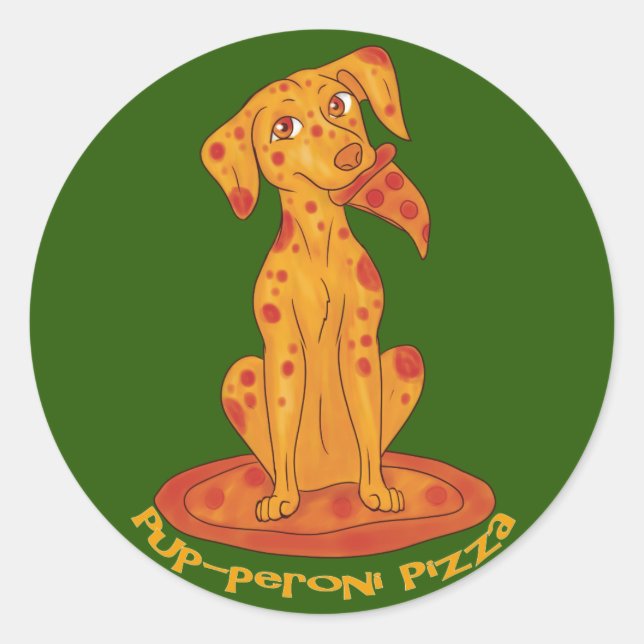 Adesivo Pizza Puppy (Frente)
