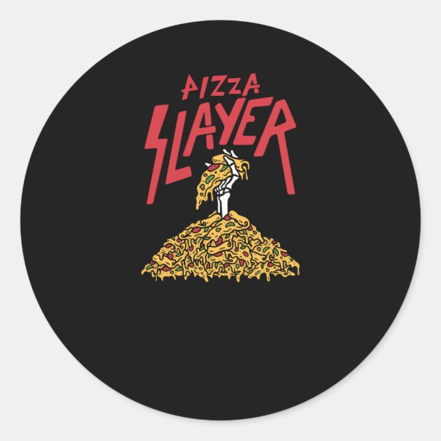 Adesivo Pizza Slayer (Frente)