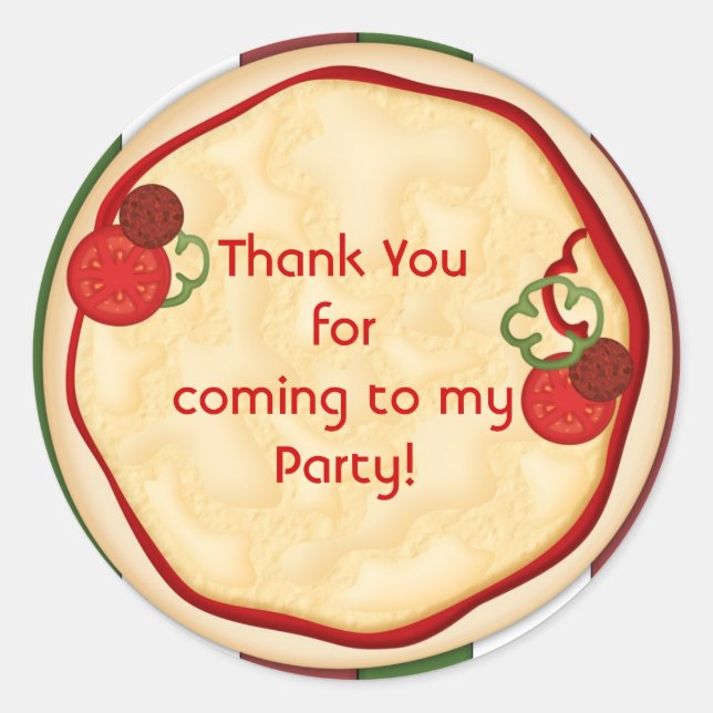 Adesivo Pizza Sticker (Frente)