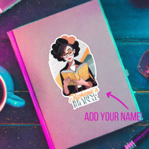 Placa de Diário de Leitura Personalizada do "Leito