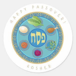 Adesivo Placa de Passagem Kosher Pesach