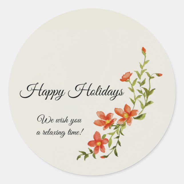 Adesivo Placa de saudação plana para dormir (Frente)