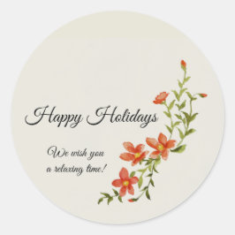 Adesivo Placa de saudação plana para dormir