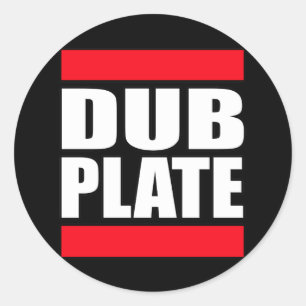 Adesivo Placa Dubplate do Dub