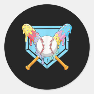 Adesivo Placa Home Plate legal para Baseball com Sprinkles
