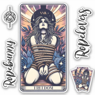 Adesivo Placa Ropelovers Conjunto de autocolantes