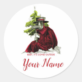 Adesivo Plague Doutor Funny Xmas Sticker