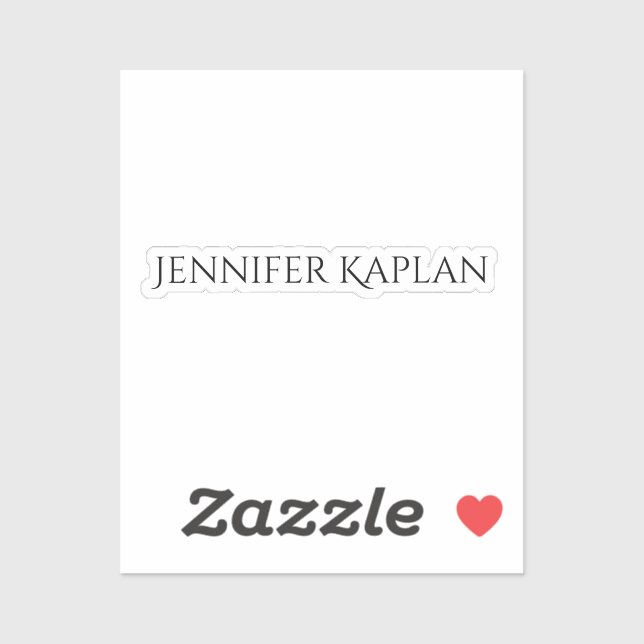 Adesivo Plain Minimalist Professional Modern (Folha)