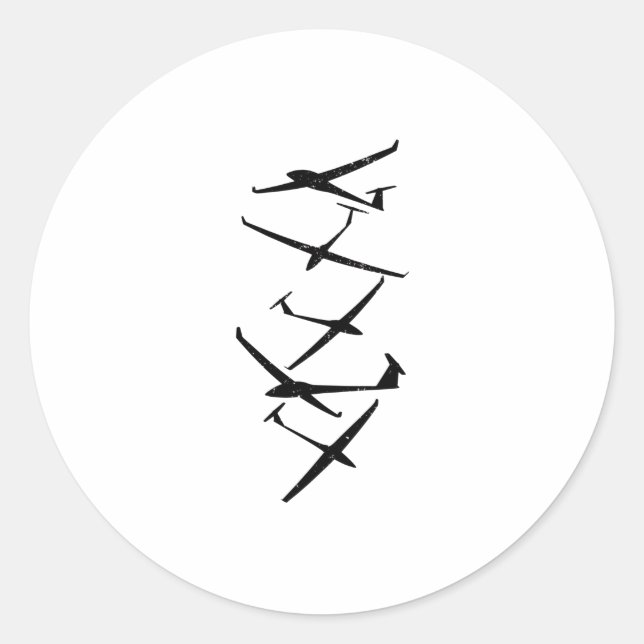 Adesivo Planadores | Térmicos-piloto de planador Soando Pr (Frente)