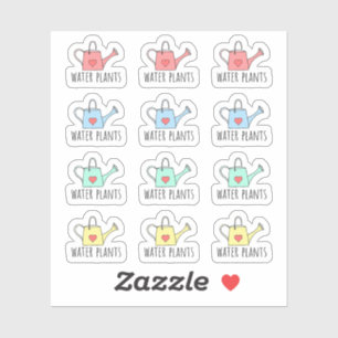 Adesivo Planeador de Vias de Água para Jardinagem Lembrete