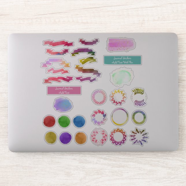Adesivo Planeador DIY do kit de decoração de Diário de aqu (Computador)