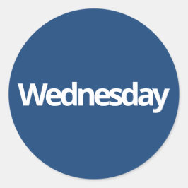 Adesivo Planeamento de quarta-feira provisões simples mari