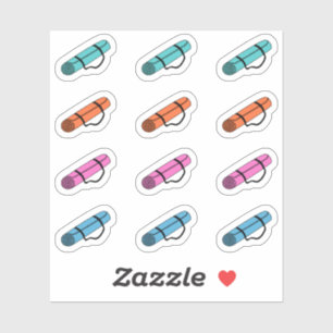 Adesivo Planejador Bujo Lembrete de Meditação Tapetes de I