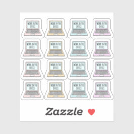 Adesivo Planejador de Dias Úteis do Lembrete do Office