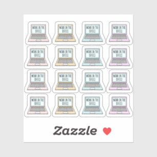 Adesivo Planejador de Dias Úteis do Lembrete do Office