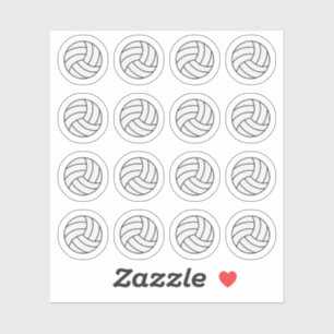 Adesivo Planejador de Lembrete de Jogos de Voleibol