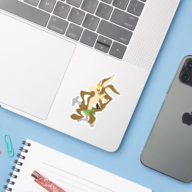 Adesivo Planejamento do WILE E. COYOTE™ (Notebook com iPhone)