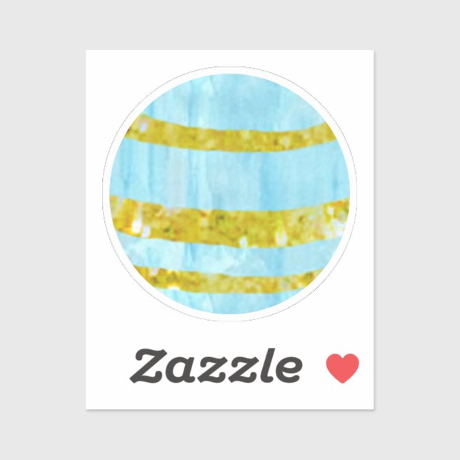 Adesivo Planeta de Aquarela Favorecimento de Festa de aniv (Folha)