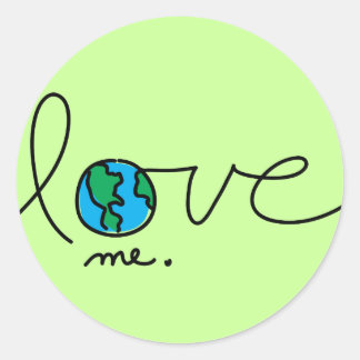 Adesivo Planeta do Amor Terra