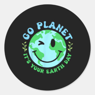 Adesivo Planeta Groovay É Seu Ambiente Do Dia Da Terra Ki