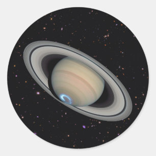 Adesivo Planeta Saturno Starry Sky