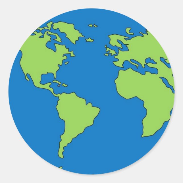 Adesivo Planeta Terra (Frente)