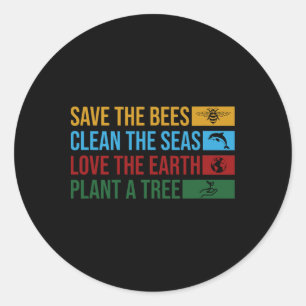 Adesivo Planeta Terra: Ciência Ambiental Salva O Ser