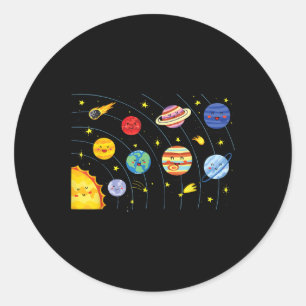 Adesivo Planetas do Sistema Solar Espaço Ciência Meninos S