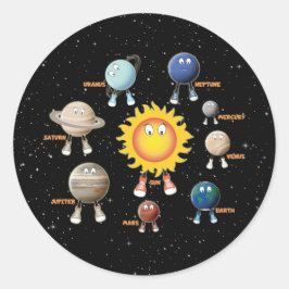 Adesivo Planetas e Sistema Solar
