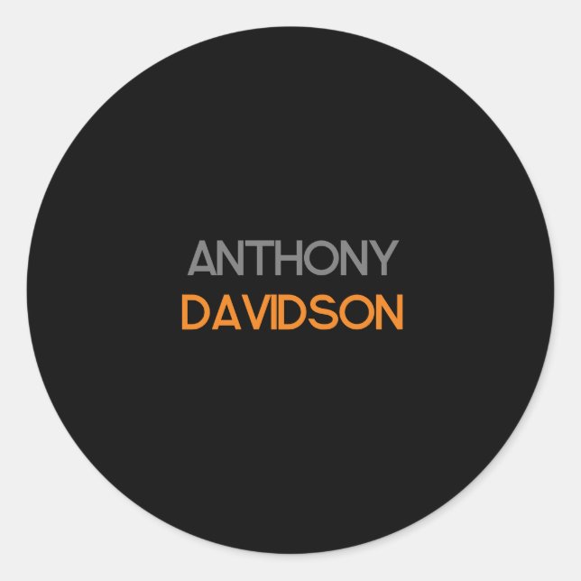 Adesivo Planilha profissional mínima moderna (Frente)