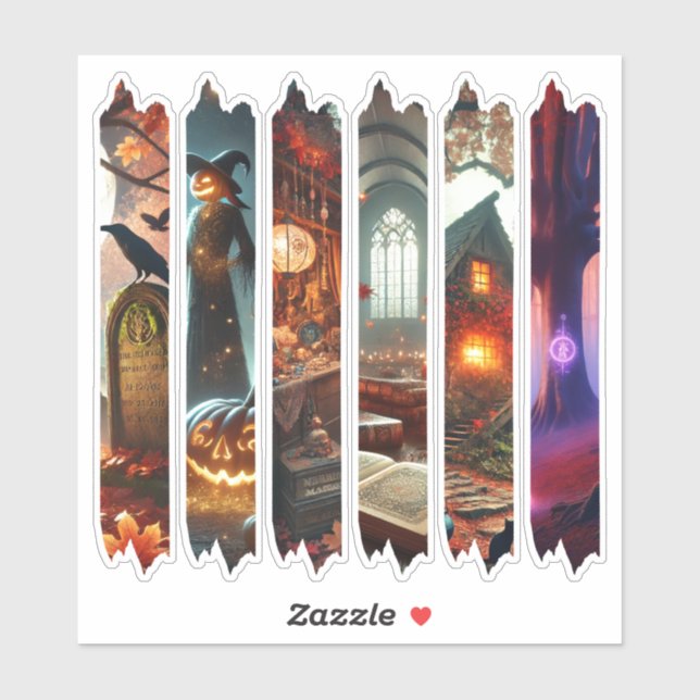 Adesivo Planner de fita Washington Mágica de Mistério Magi (Folha)