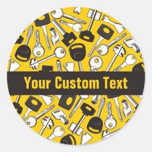 Adesivo Plano de Fundo do Conjunto de Chaves