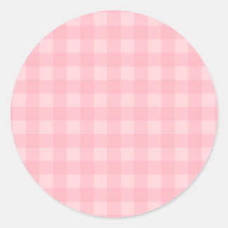 Adesivo Plano de Fundo do Padrão Verificado de Gingham Ros
