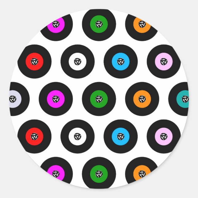 Adesivo Plano de fundo sem costura do registro do Solteiro (Frente)