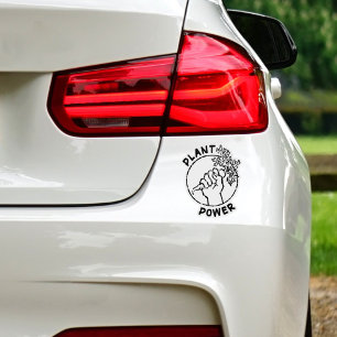 Adesivo Plant Power, Vegan Sticker