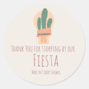 Adesivo Planta de Cacto Moderna em Vaso Ponte de Cores par