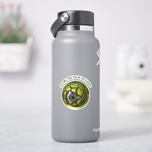 Adesivo Planta Jardim de Bolas de Olho (HidroFlask)
