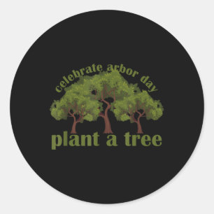 Adesivo Plantações Von Arbor Day É Ambientalista