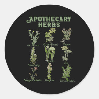 Adesivo Plantas Botânicas De Plantas Apotecárias