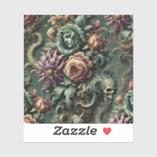 Adesivo Plantas e Pandemónio - Barroco Gótico