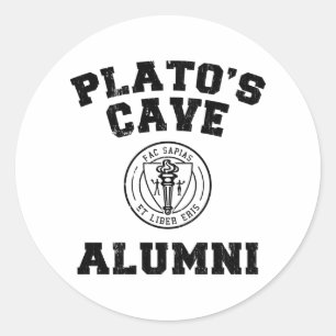 Adesivo Plato: Alumni Sticker