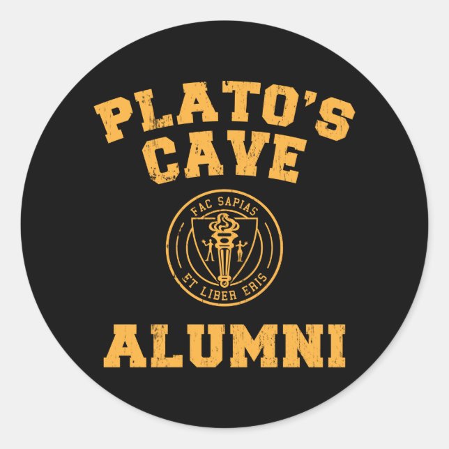 Adesivo Plato: Alumni Sticker (Frente)