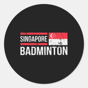 Adesivo Playe desportiva desportiva de Badminton de Singap