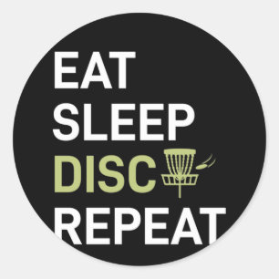 Adesivo Player de Golfe de Disco Repetir Golf De Disco D