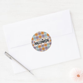 Adesivo Playful Halloween Plaid