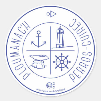 Adesivo Ploumanach Perros-Guirec